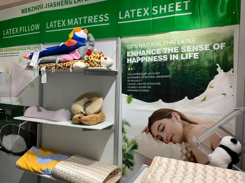 Wenzhou Jiasheng Latex Products Co., Ltd. partoprenis en Sleep Expo Mezoriento 2025