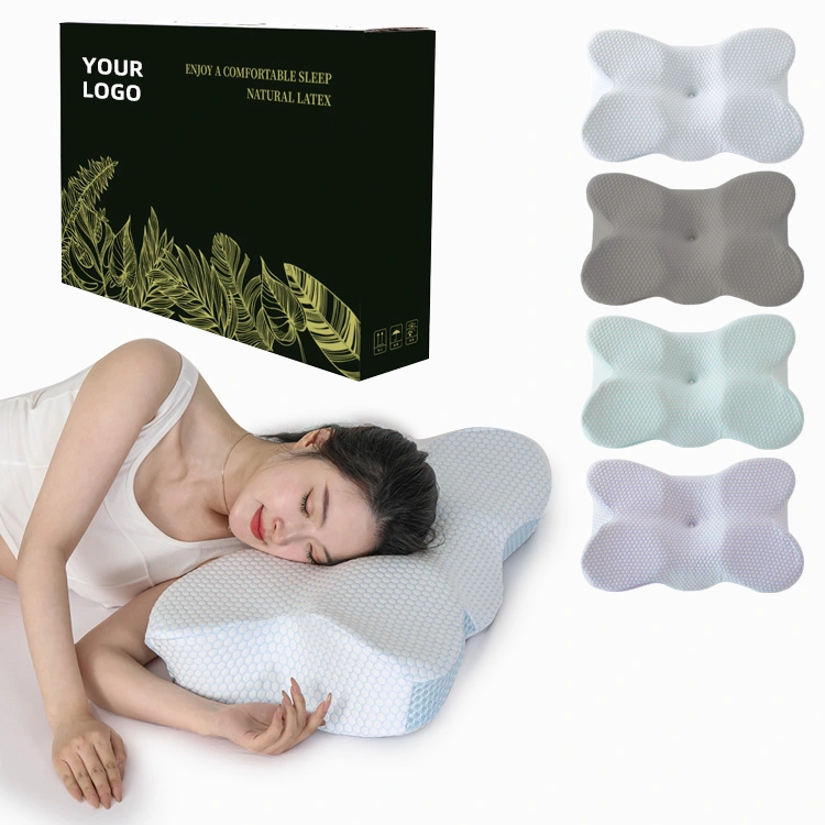 Speciala forma ergonomia memora ŝaŭma kuseno